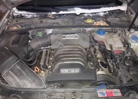 2002 Audi A4 3.0 z USA, uszkodzony, nr VIN WAULT68E92A309113